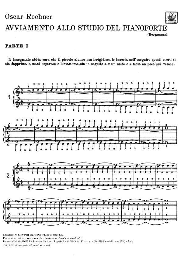 Avviamento Allo Studio Del Pianoforte
